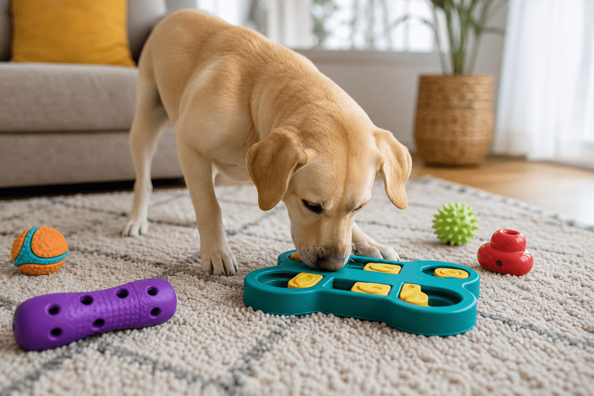 Best Interactive Toys to Stop Dog Boredom (2026 Guide) - Pawsiva