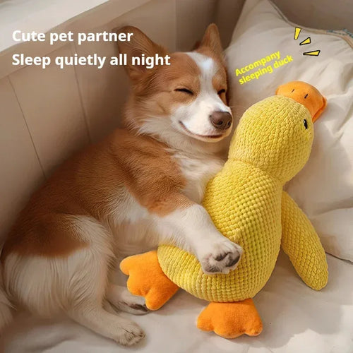 Pawsiva QuackBuddy™ Calming Squeaky Duck Dog Toy