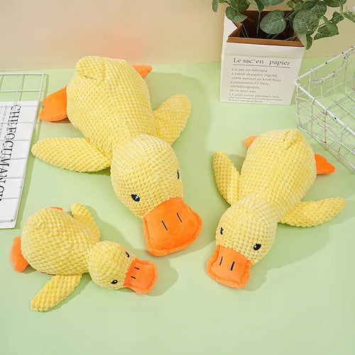 Pawsiva QuackBuddy™ Calming Squeaky Duck Dog Toy