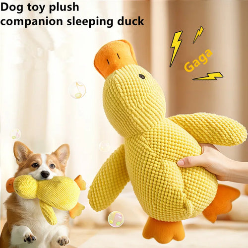 Pawsiva QuackBuddy™ Calming Squeaky Duck Dog Toy