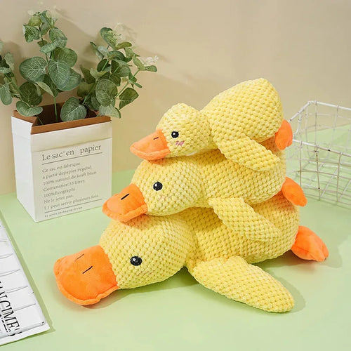 Pawsiva QuackBuddy™ Calming Squeaky Duck Dog Toy