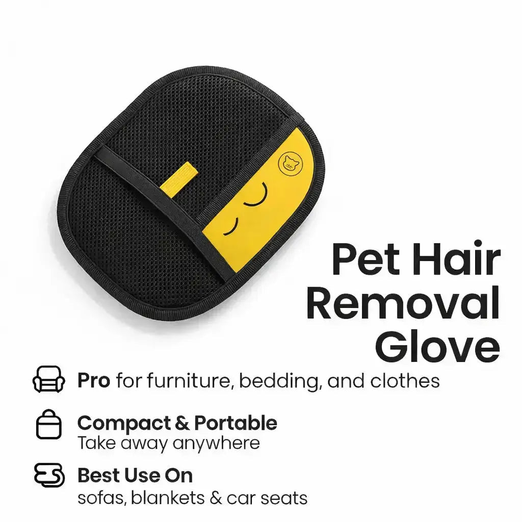 Pawsiva Furaway™ Pet Care Silicone Grooming Glove - Easy Fur & Dirt Remover - Pawsiva